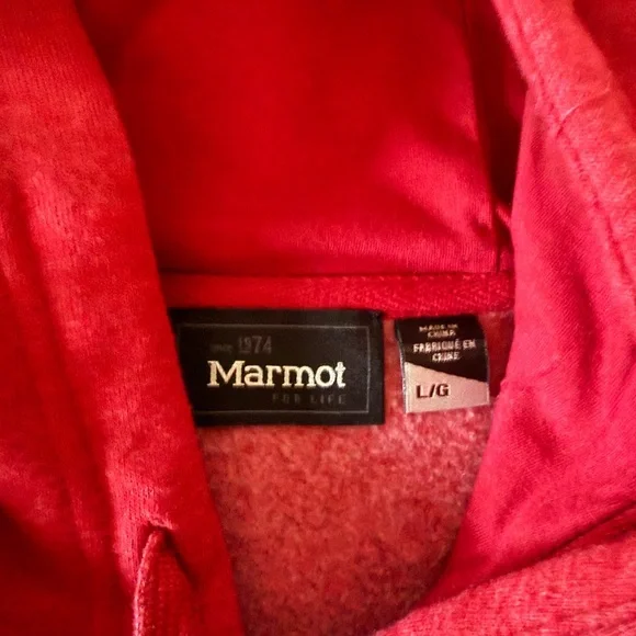 Marmot Hoodie with Logo - Picture 4 of 7